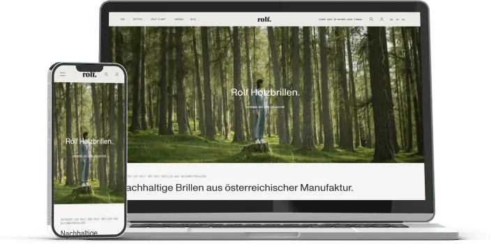 Website von Rolf Brillen