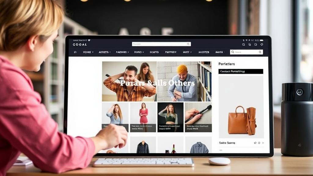 Online-Shop mit personalisierten Inhalten, Angeboten und Produktempfehlungen, die auf individuelle Kundenpräferenzen abgestimmt sind, zur Steigerung der Kundenzufriedenheit.