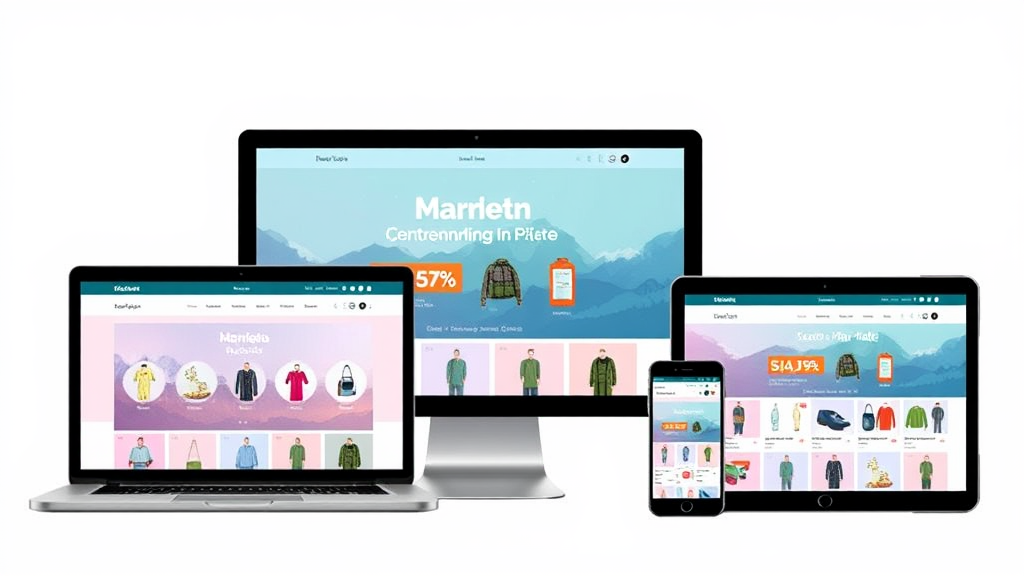 Veranstaltung eines Online-Shops in Kärnten, mit ansprechendem Webdesign, intuitiver Navigation und responsiver Darstellung auf verschiedenen Geräten.