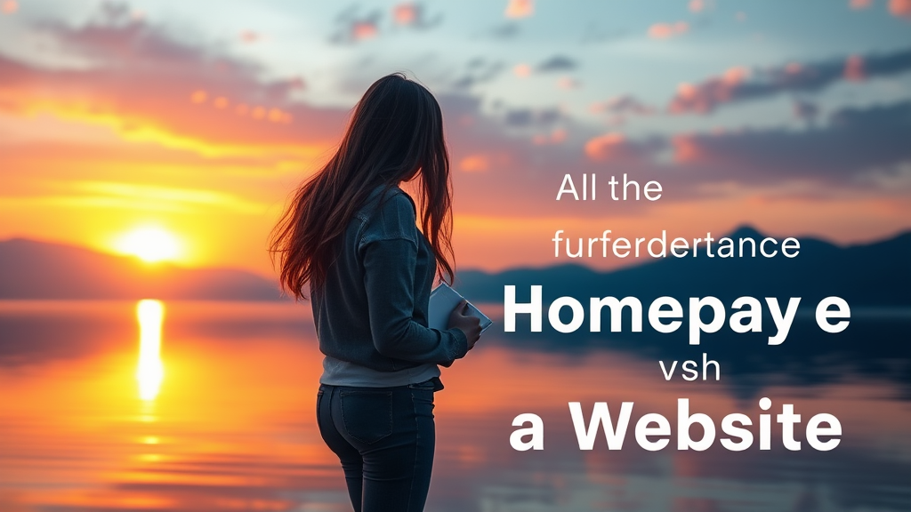 Homepage vs. Website: Unterschiede einfach erklärt